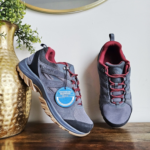 Columbia Redmond™ III Waterproof Genuine Leather Hiking Walking Women’s Shoe 9.5 - Picture 4 of 16